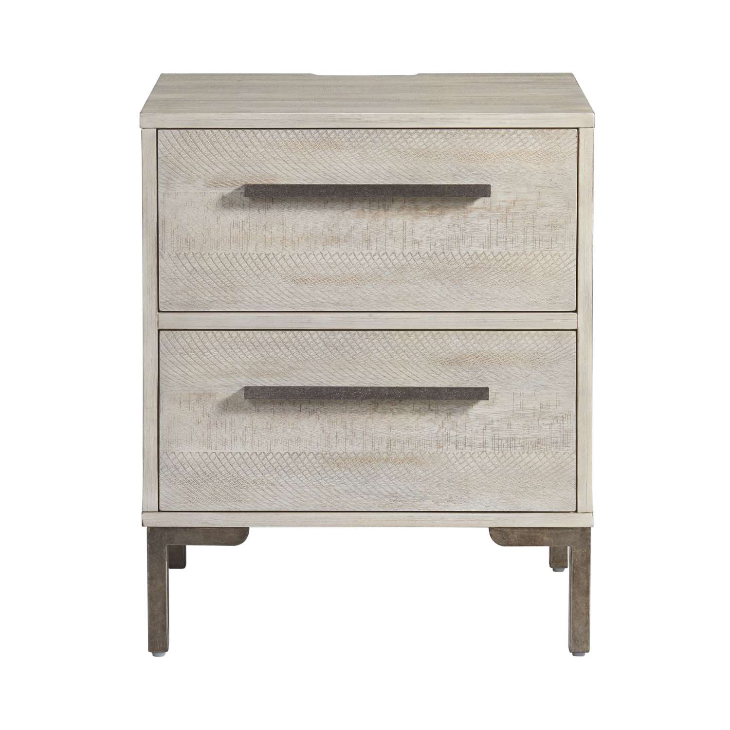 Beck 2 Drawer Night Table - Willow