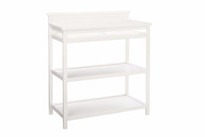 Emery Changer with Shelves and Pad - White