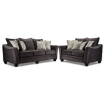 Ramsey Sofa and Loveseat Set - Seal