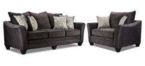 Ramsey Sofa and Chair and a Half Set - Seal