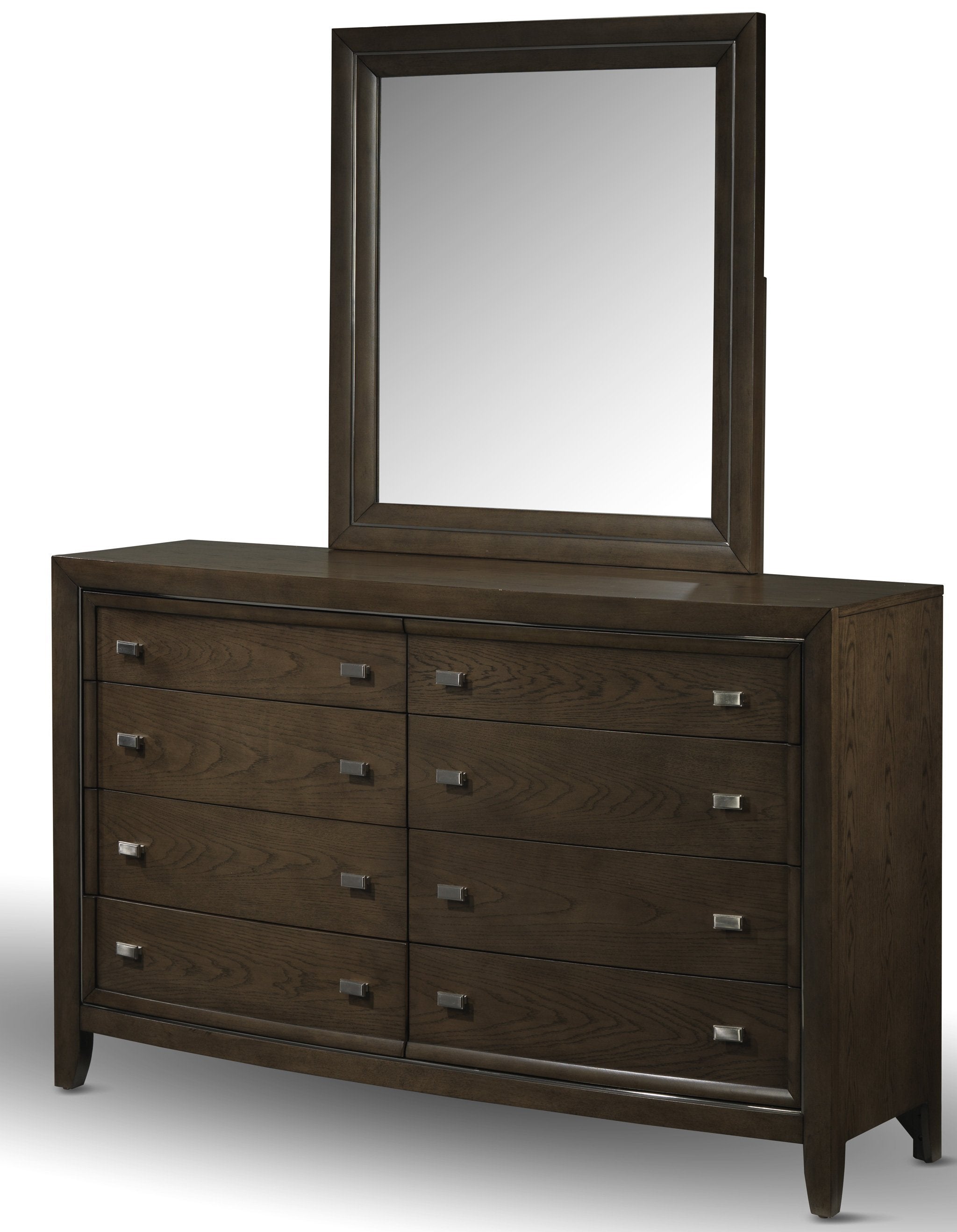 Aberdeen 8-Drawer Dresser - Barista Oak