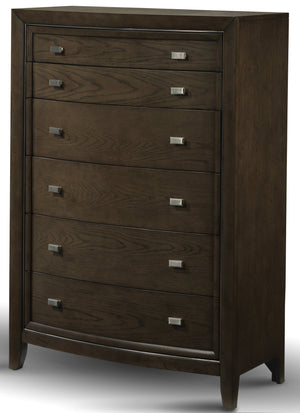Aberdeen 6-Drawer Chest - Barista Oak