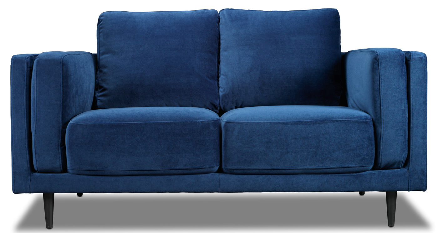 Lara Loveseat - Ocean Blue