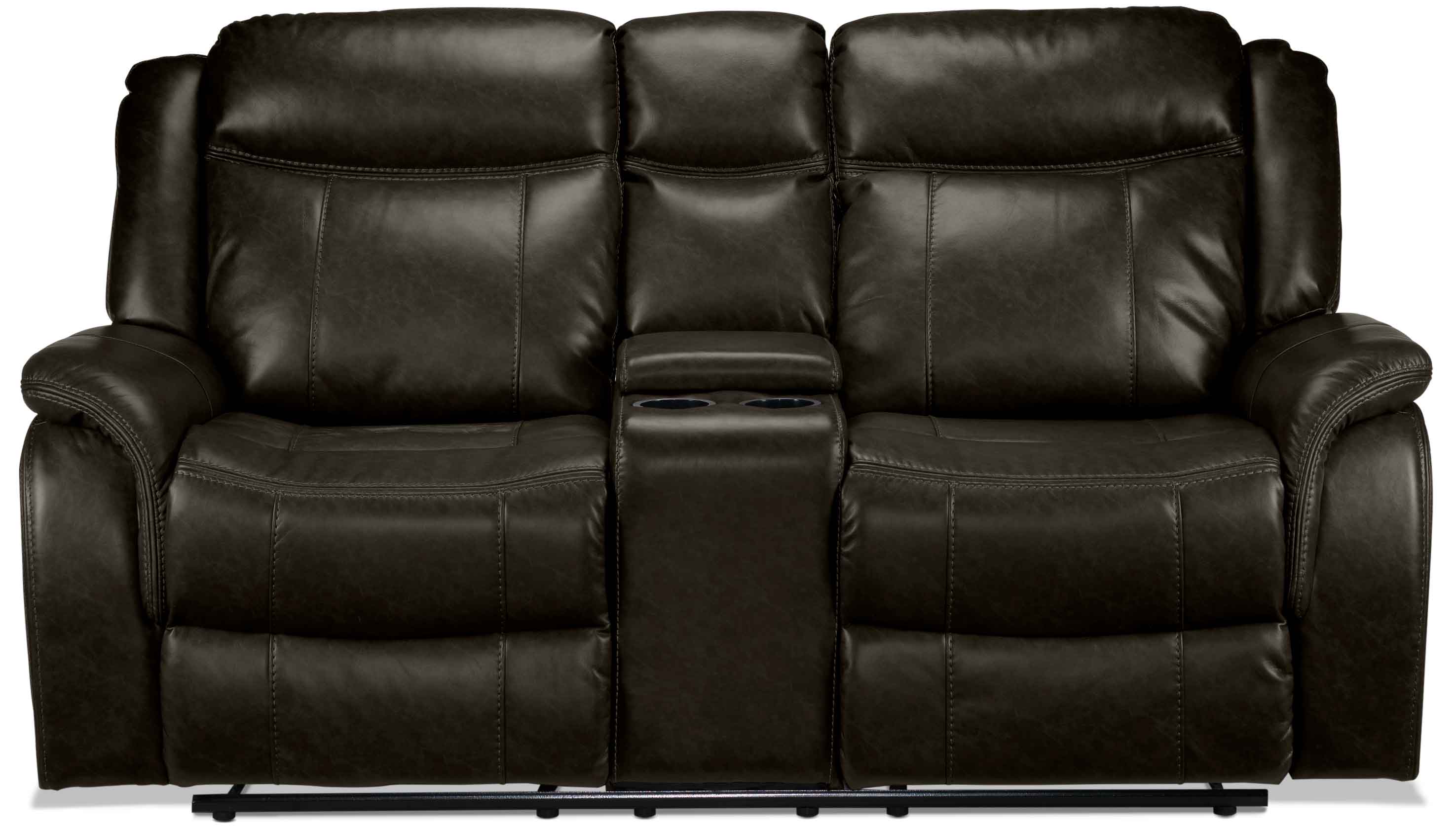 Scorpio Reclining Sofa, Reclining Loveseat and Glider Recliner - Brown