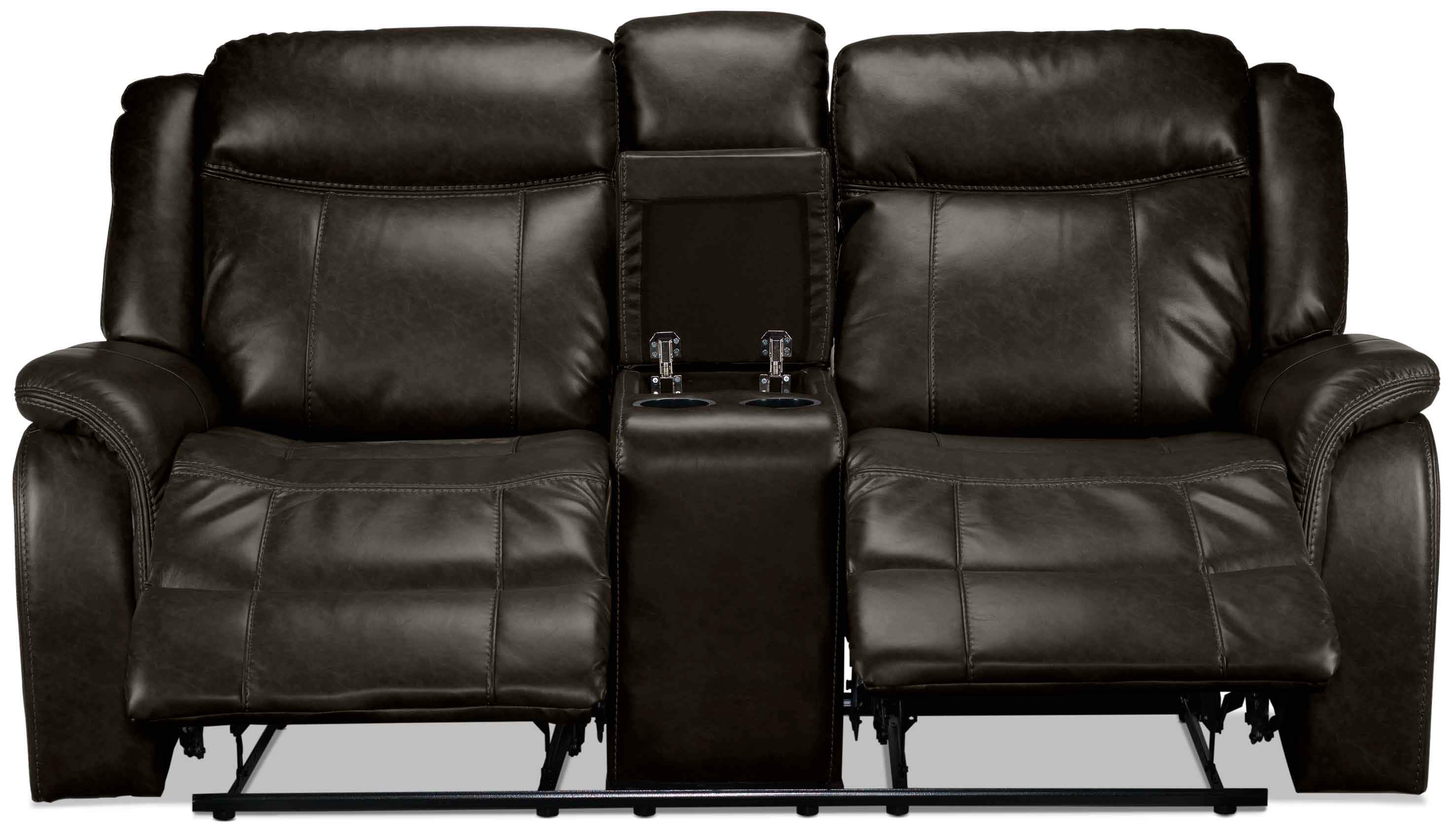 Scorpio Reclining Sofa, Reclining Loveseat and Glider Recliner - Brown