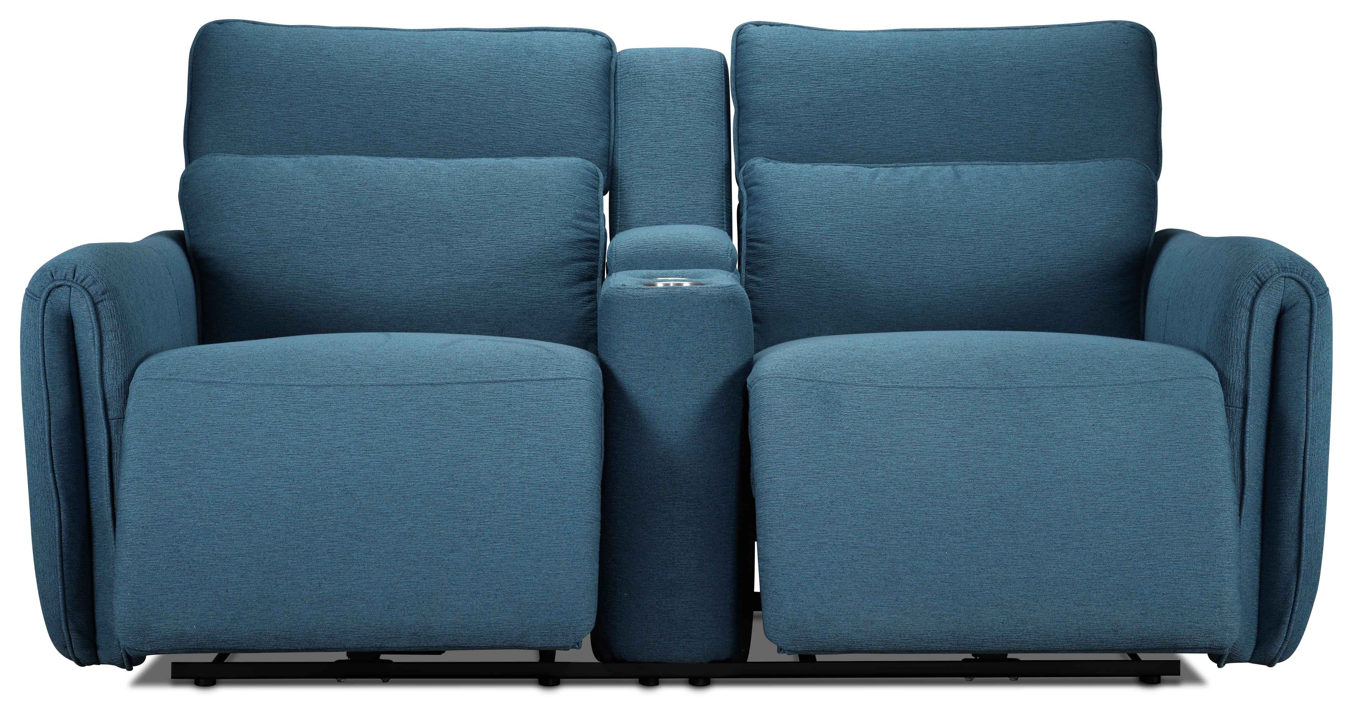 Larsen Power Reclining Loveseat - Commodore Blue