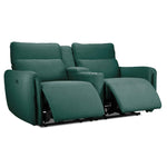 Larsen Power Reclining Loveseat - Peacock
