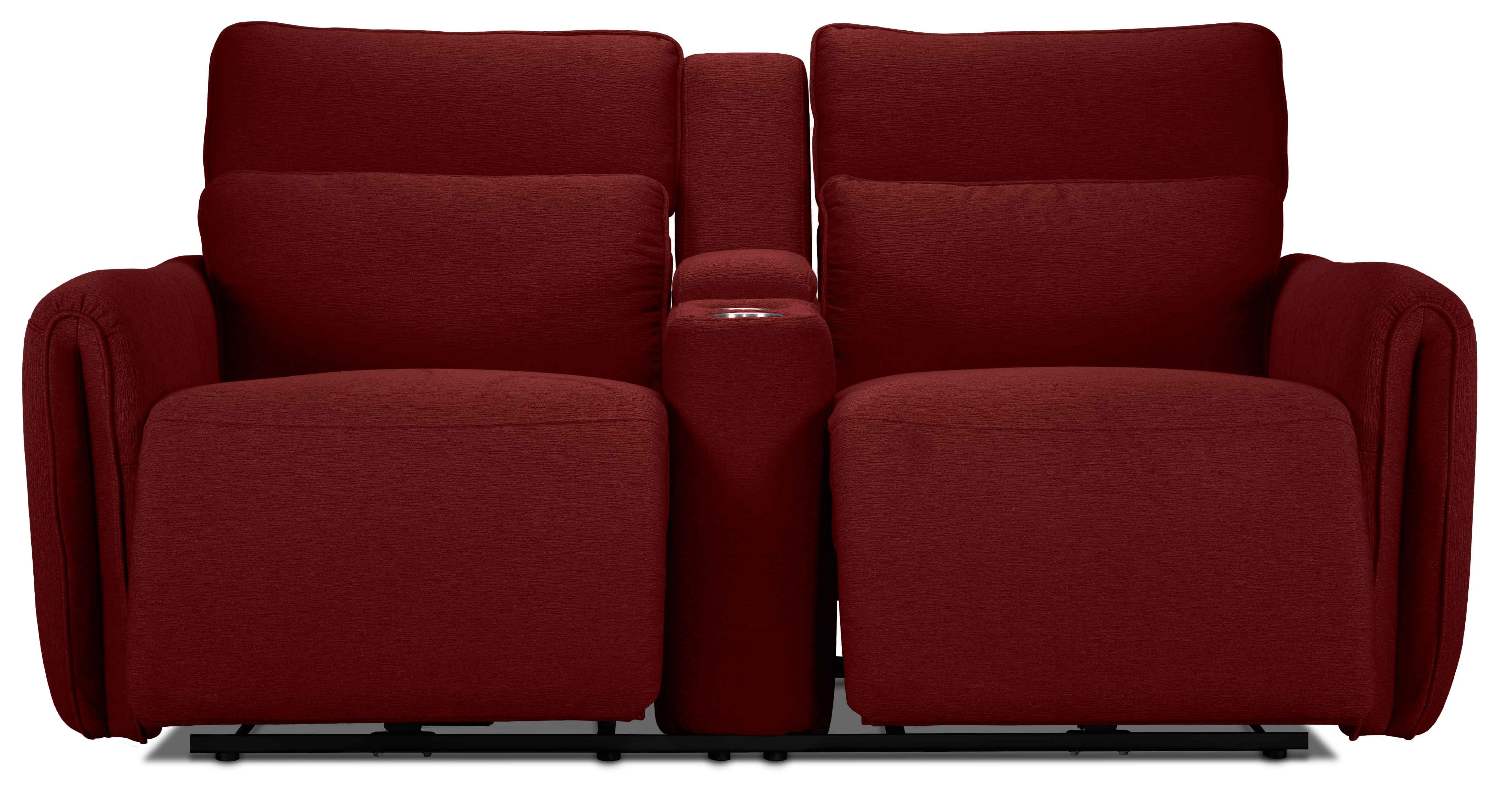 Larsen Power Reclining Loveseat - Scarlet