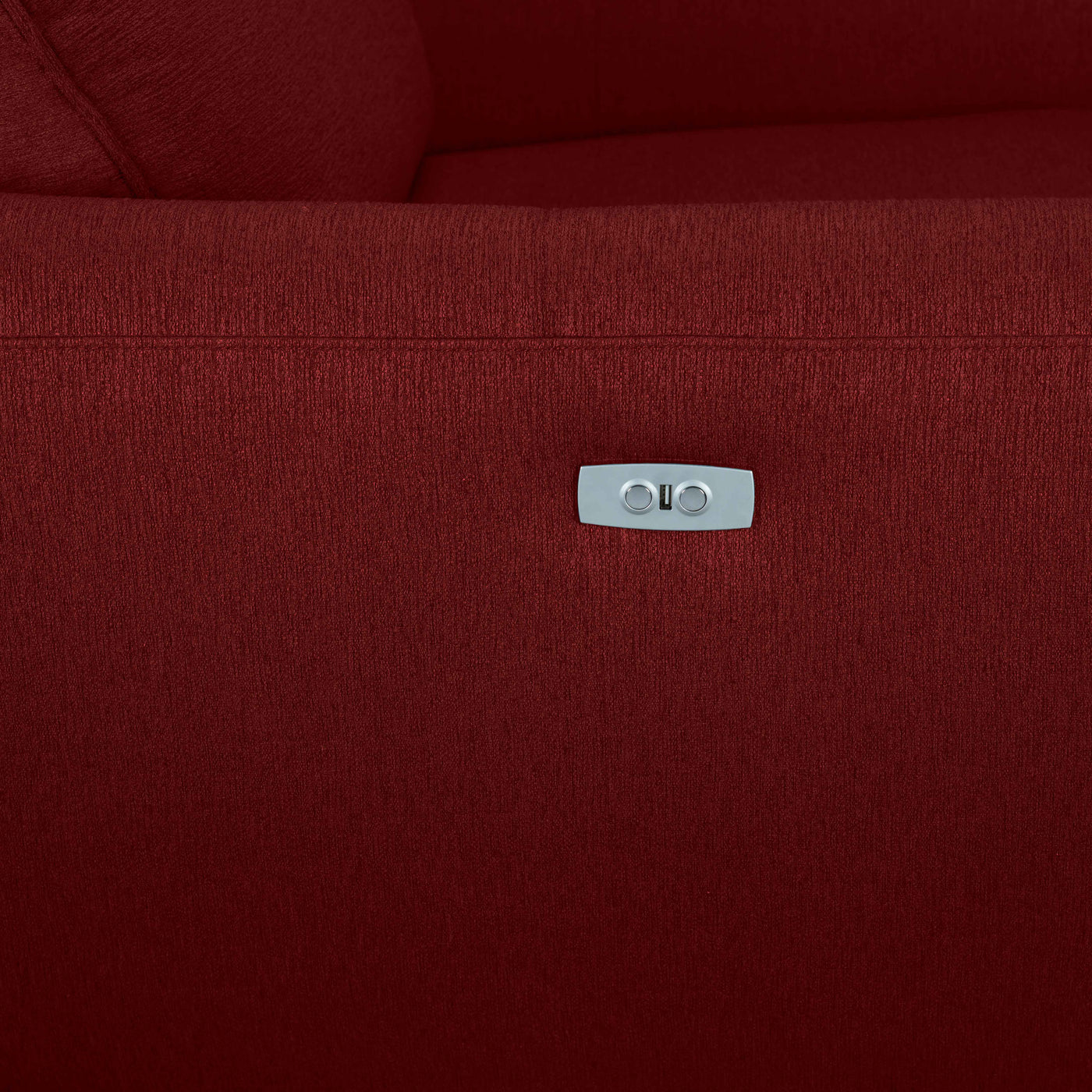 Larsen Power Reclining Sofa, Loveseat and Chair Set - Scarlet