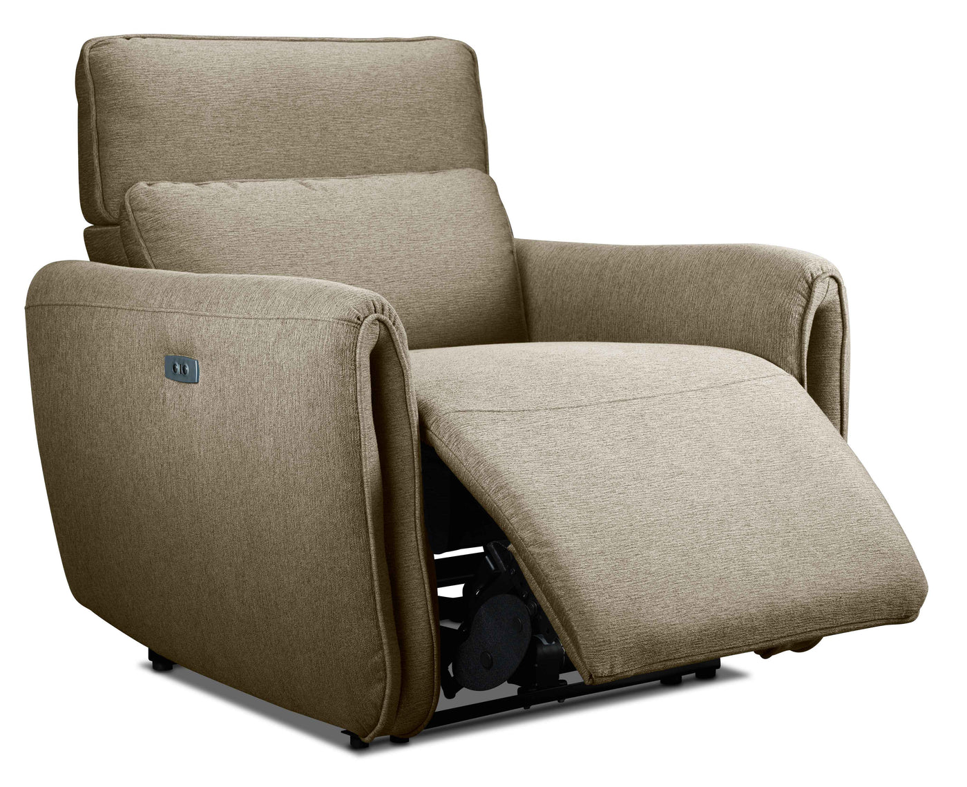 Larsen Power Reclining Sofa and Chair Set - Sand