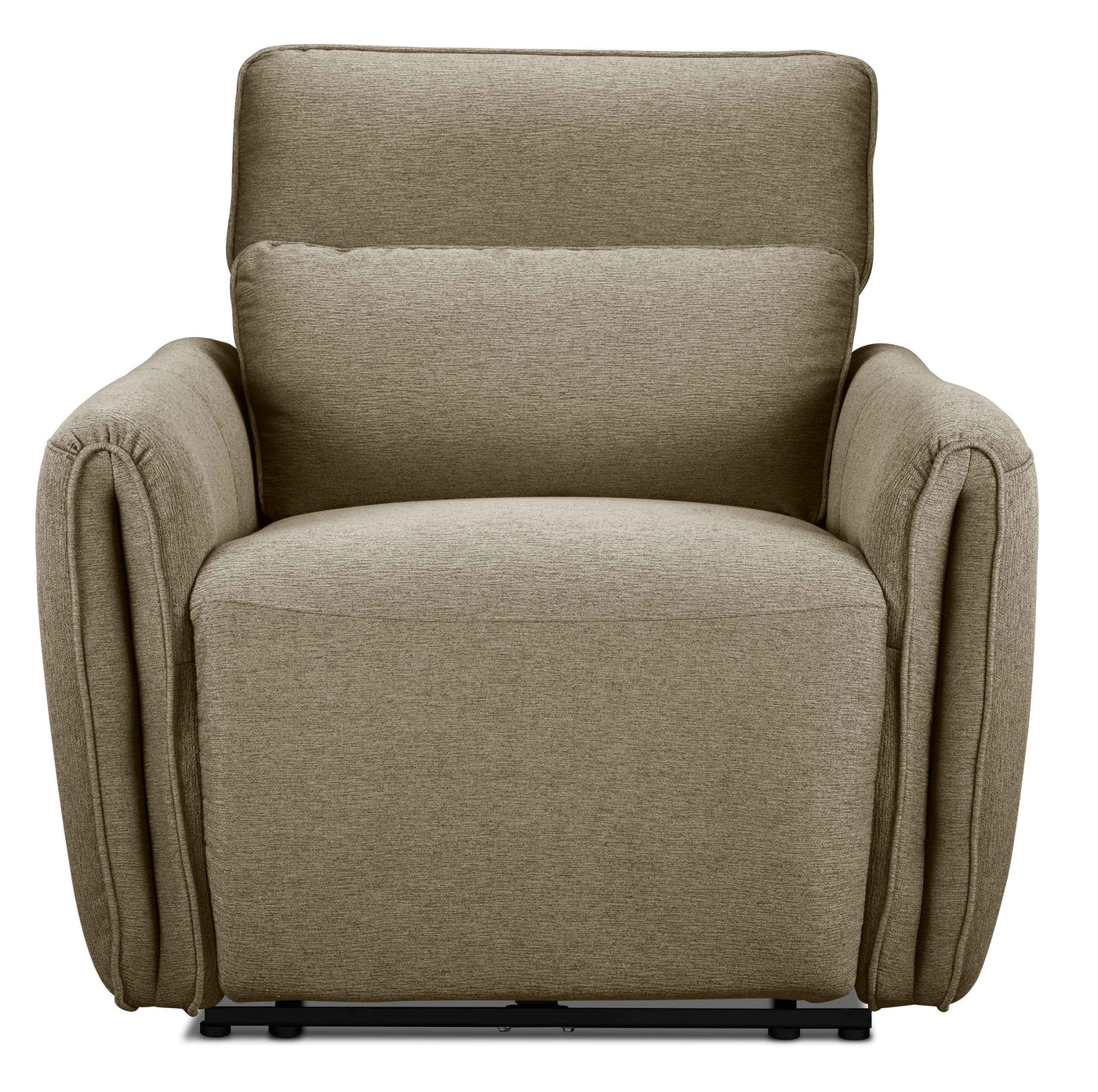 Larsen Power Reclining Sofa, Loveseat and Chair Set - Sand