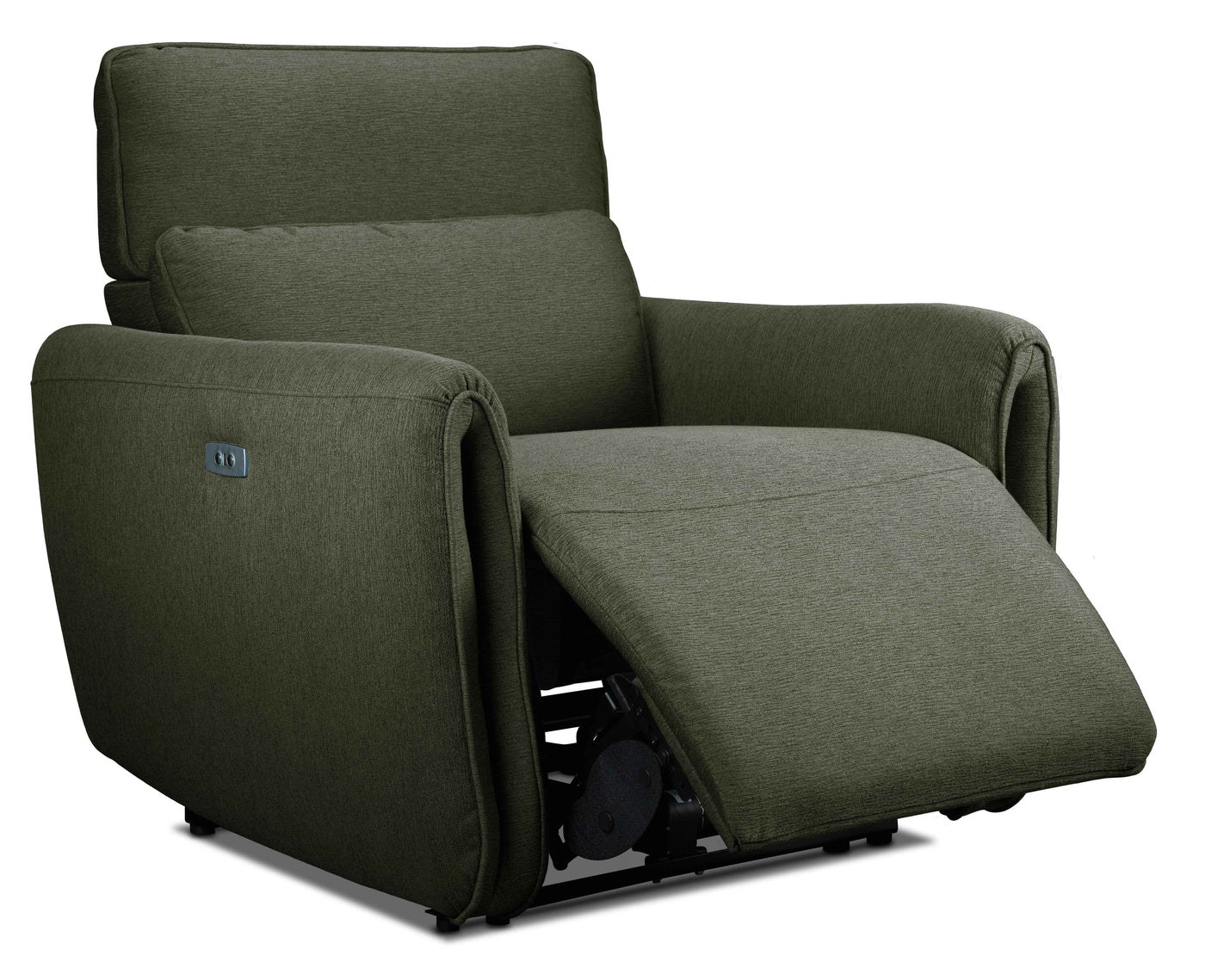 Larsen Power Recliner - Olive