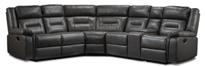 Conan 6-Piece Reclining Sectional - Grey
