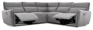 Larsen 5-Piece Reclining Sectional - Grey