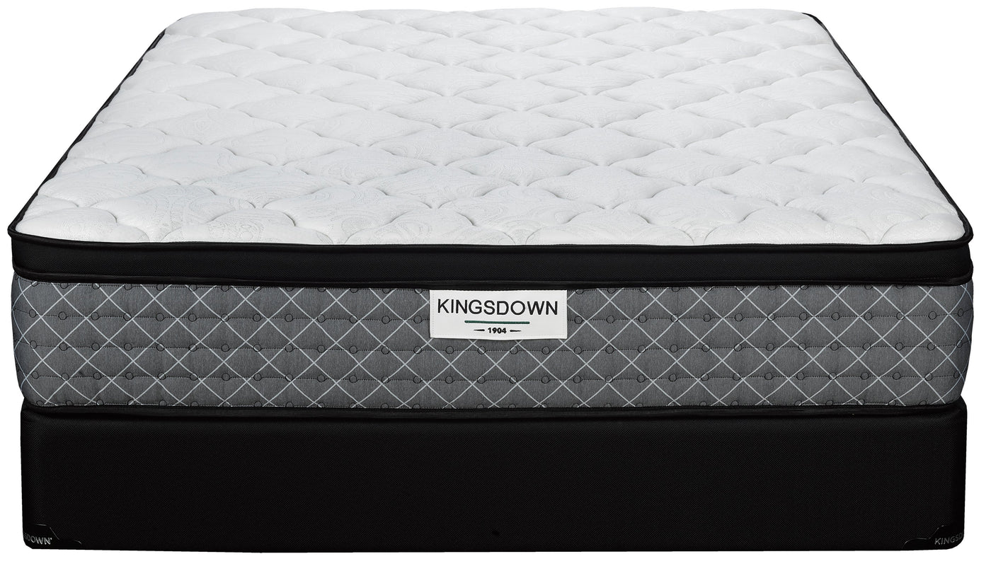 Kingsdown Caldwell Cushion Firm King Mattress and Split Boxspring Set