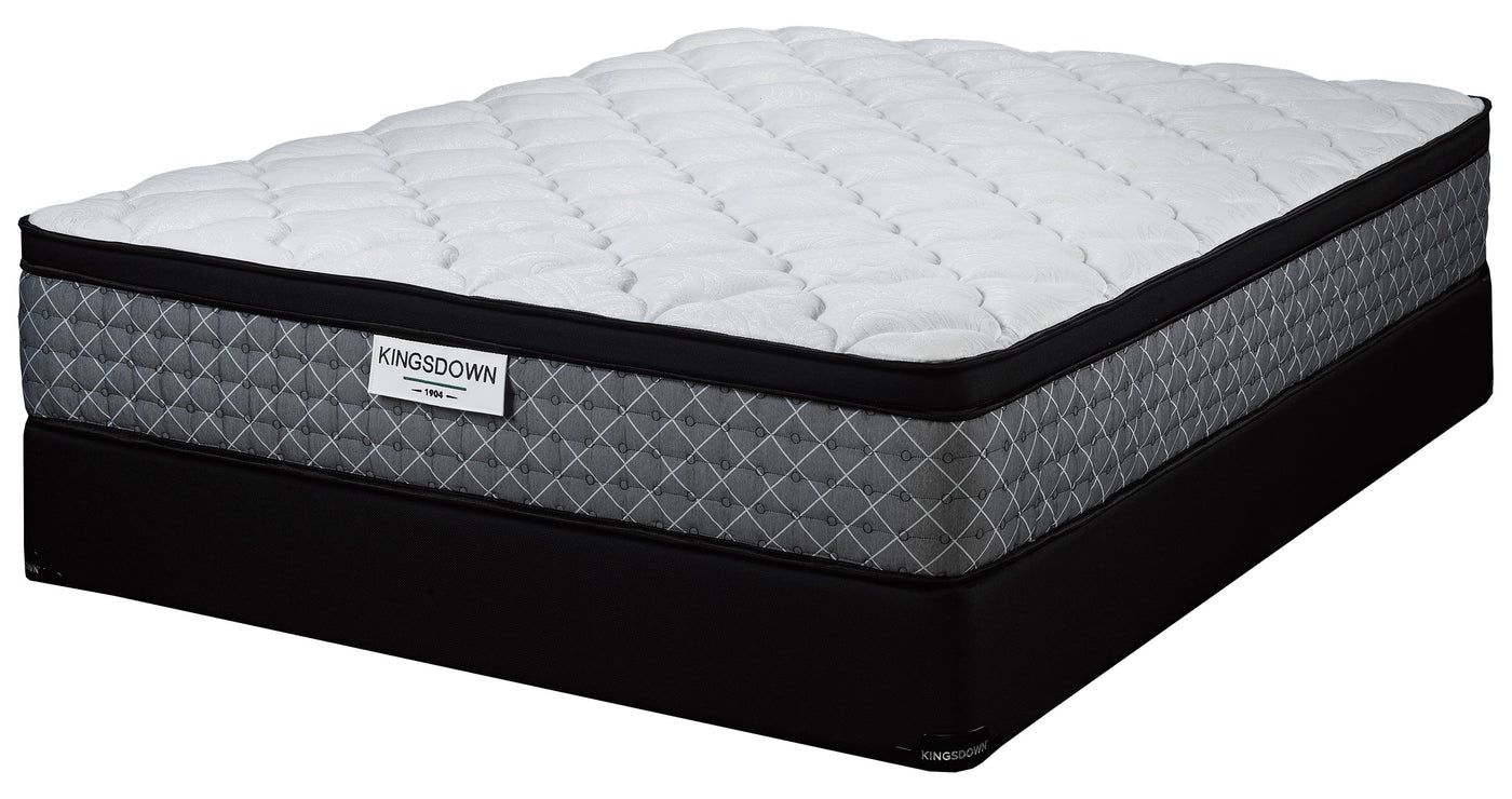 Kingsdown Caldwell Cushion Firm Twin Mattress and Boxspring Set