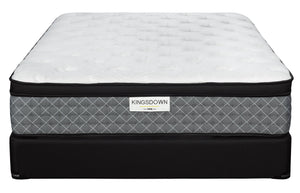 Kingsdown Dionne Plush Queen Mattress and Boxspring Set
