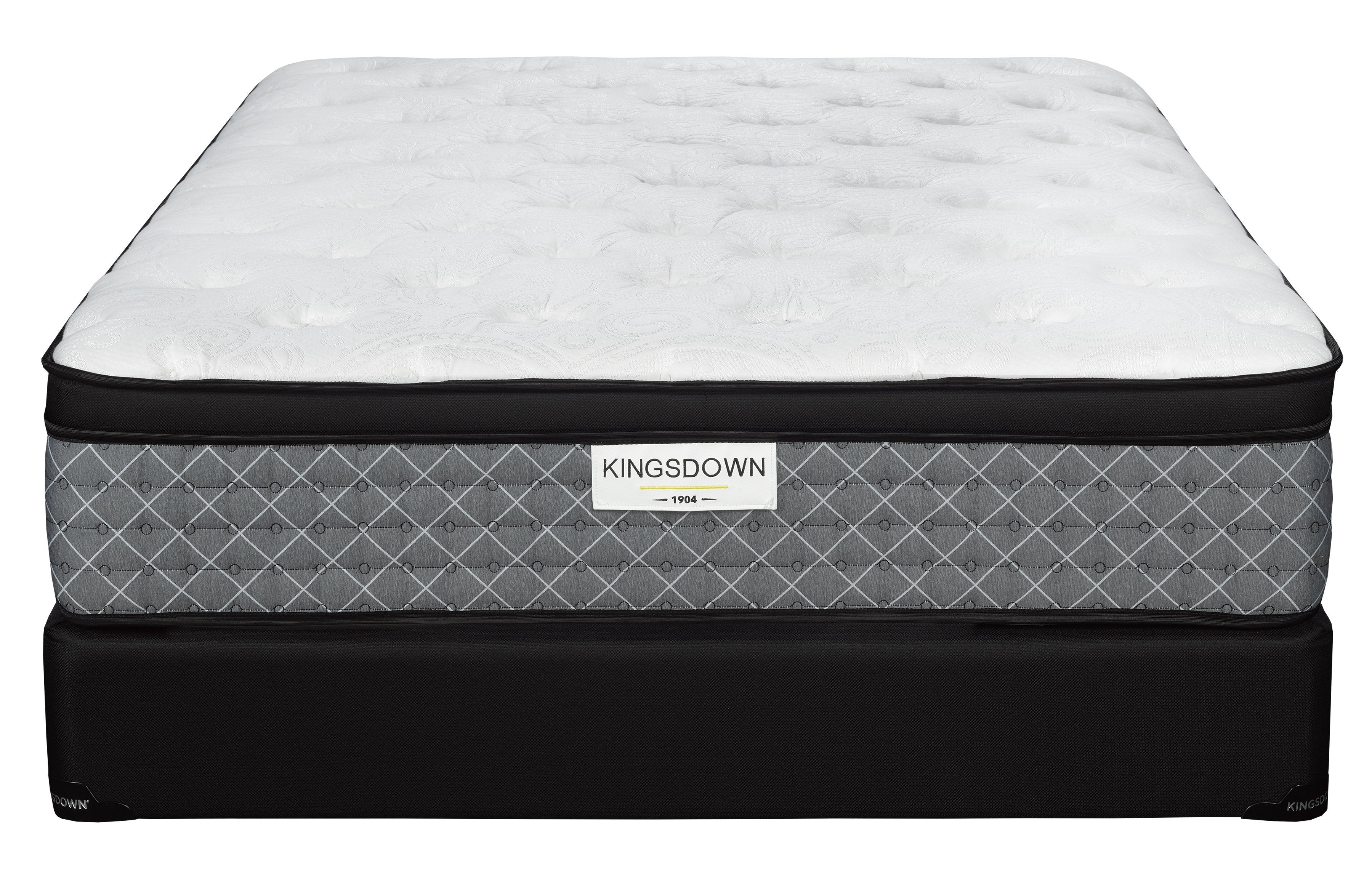 Kingsdown Dionne Plush Twin Mattress and Boxspring Set