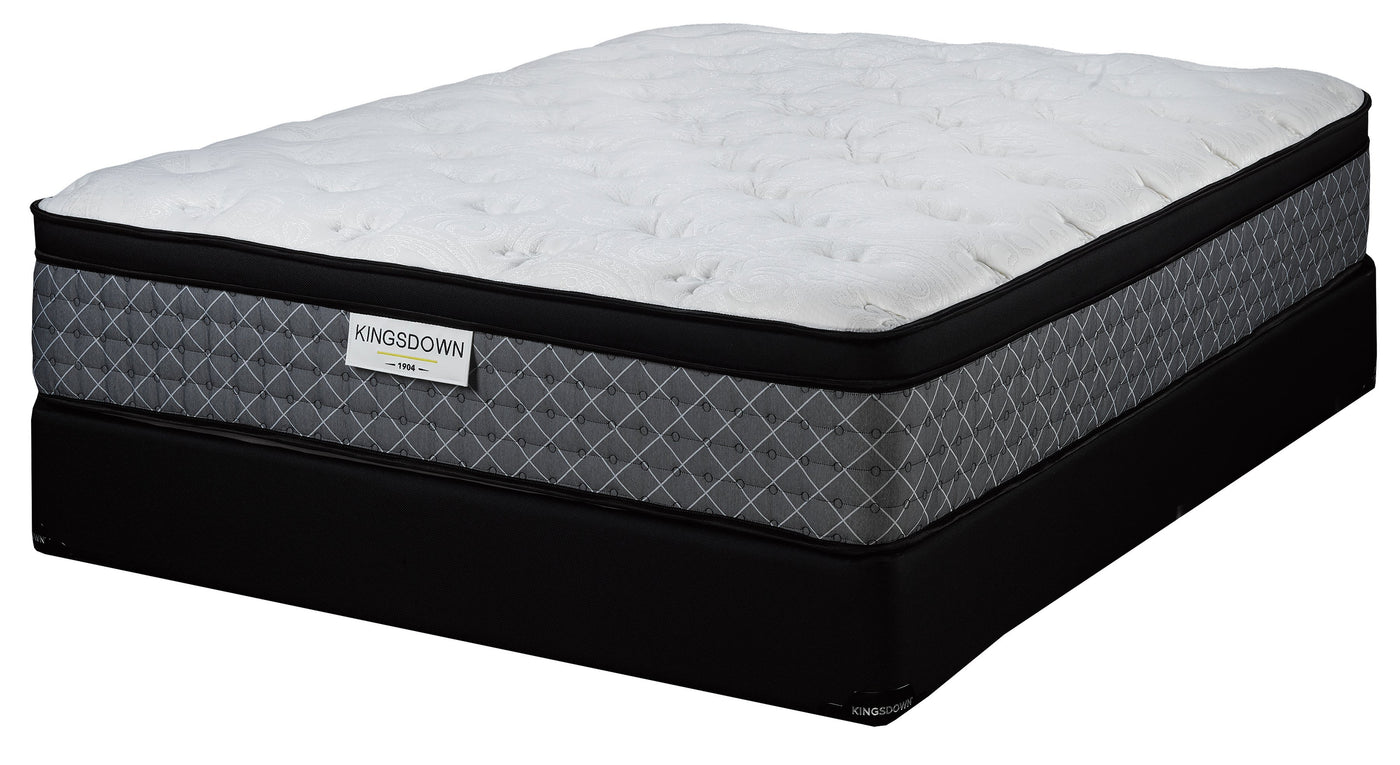 Kingsdown Dionne Plush Queen Mattress and Boxspring Set