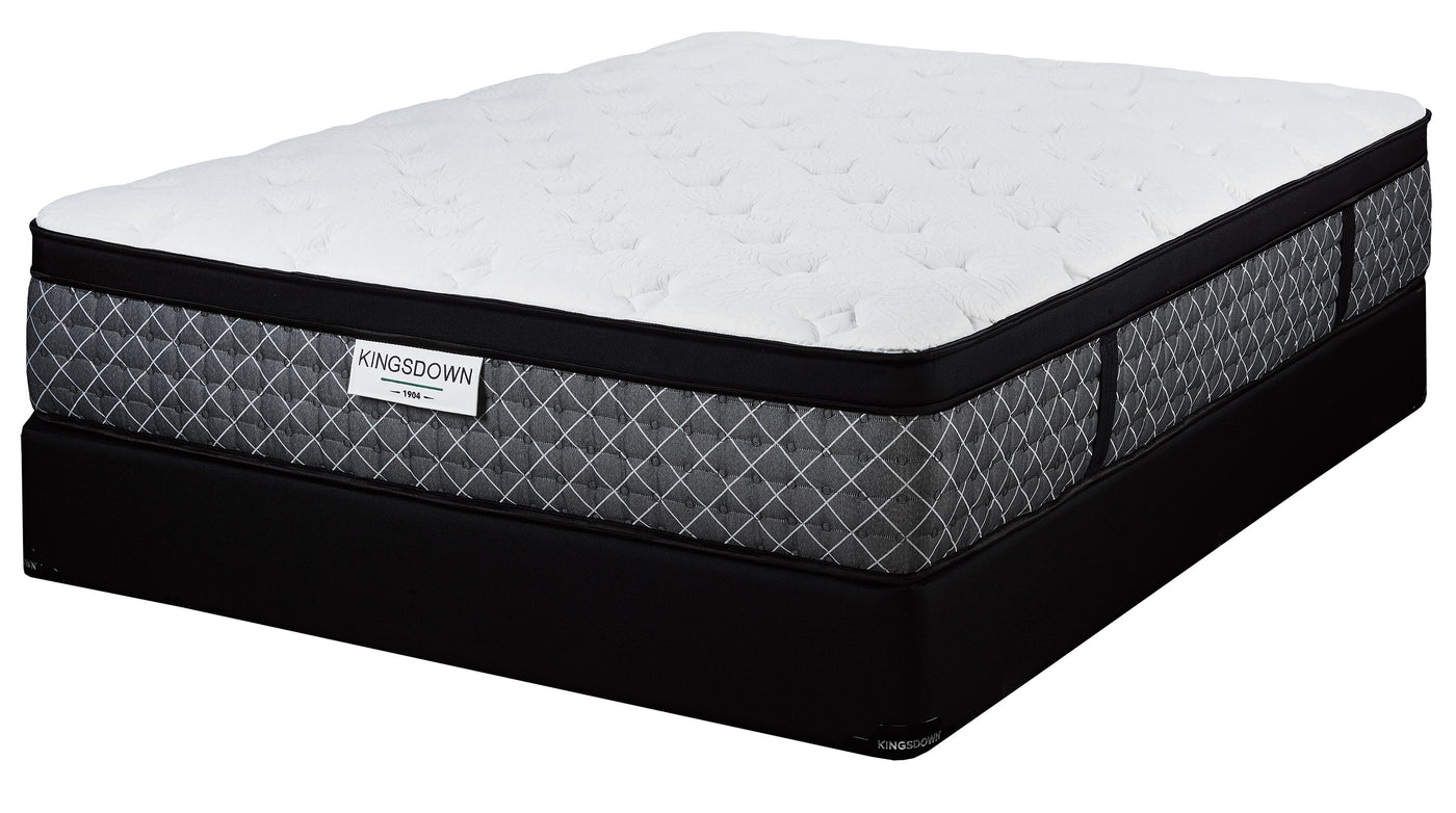 Kingsdown Foster Cushion Firm Queen Mattress and Boxspring Set