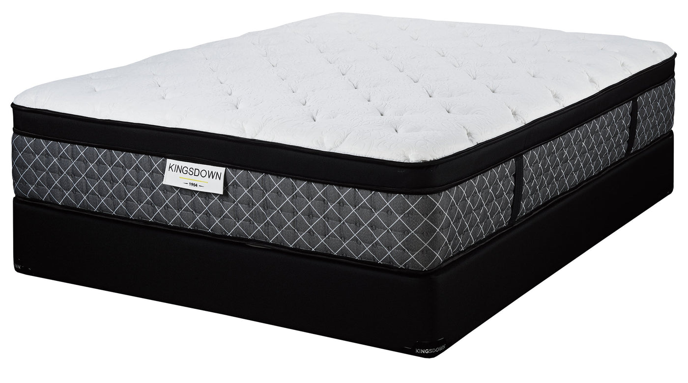 Kingsdown Gallery Plush Twin Mattress and Boxspring Set