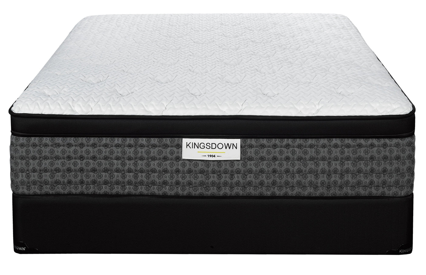 Kingsdown Issac Plush Queen Mattress and Boxspring Set