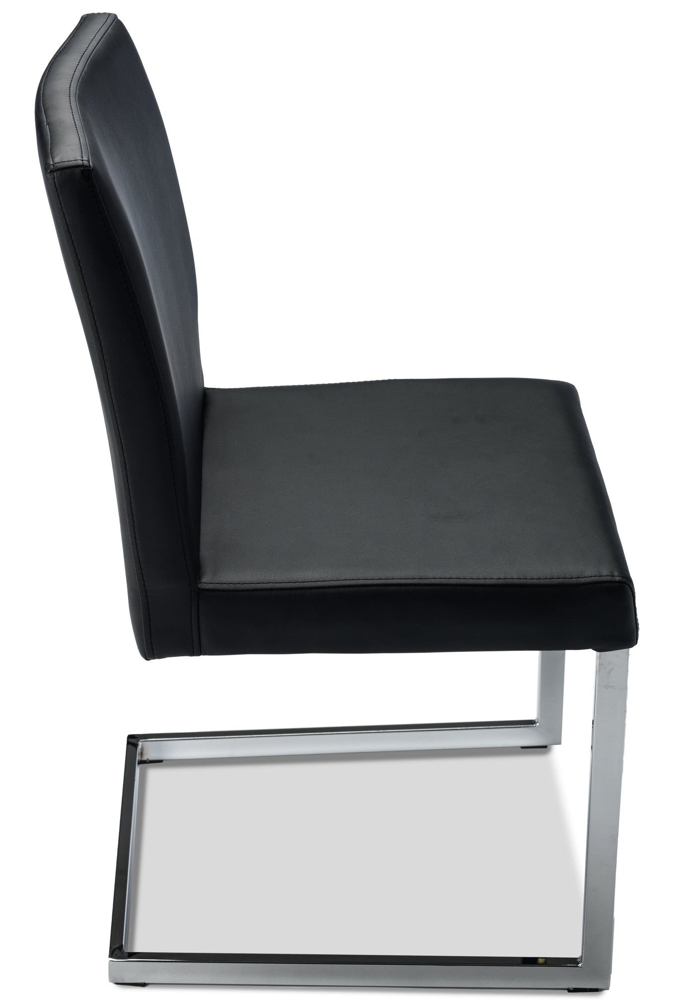 Fino Dining Chair - Black, Chrome