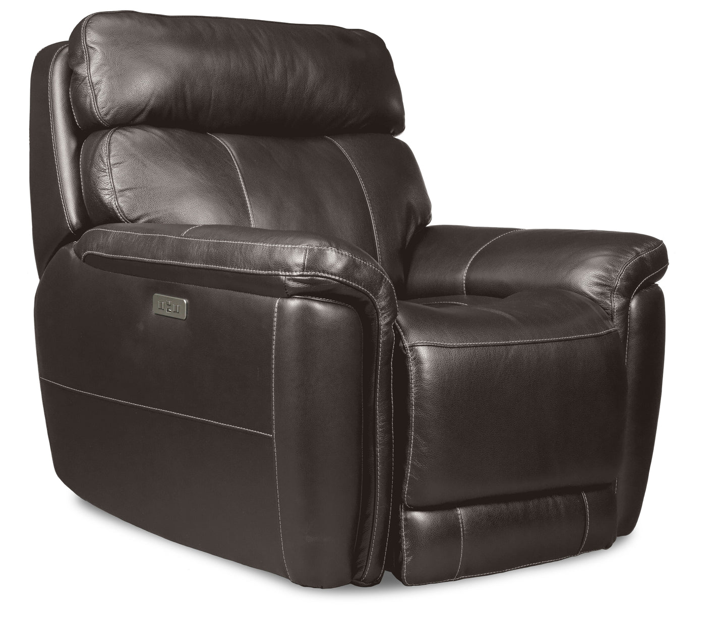 Stallion Dual Power Recliner - Dark Grey