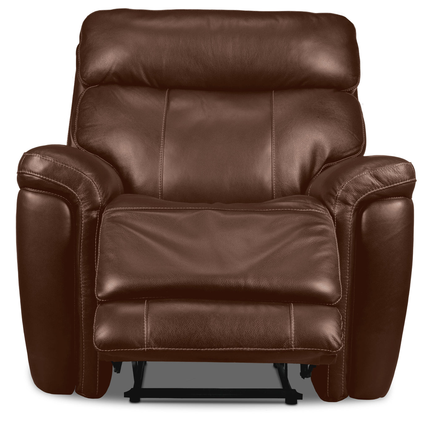Stallion Dual Power Recliner - Chestnut