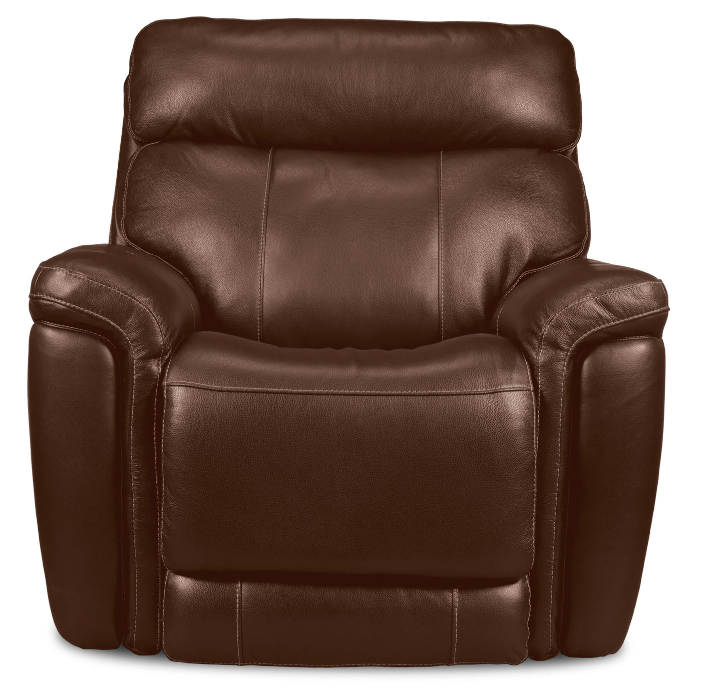 Stallion Dual Power Recliner - Chestnut
