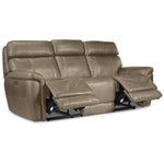 Stallion Dual Power Reclining Sofa - Pebble