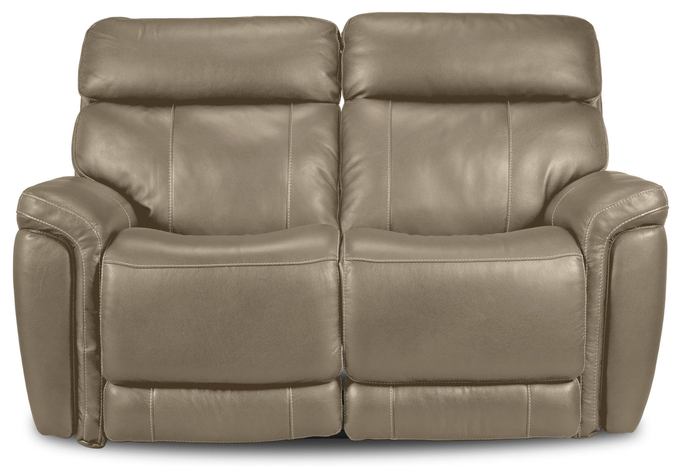 Stallion Dual Power Reclining Loveseat - Pebble