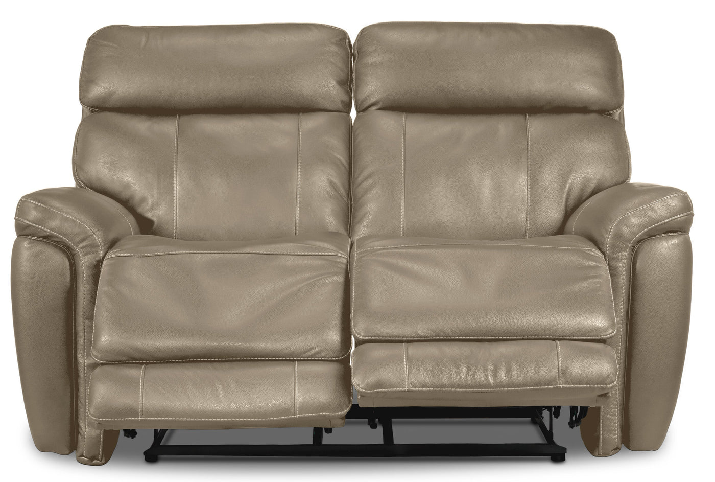 Stallion Dual Power Reclining Loveseat - Pebble