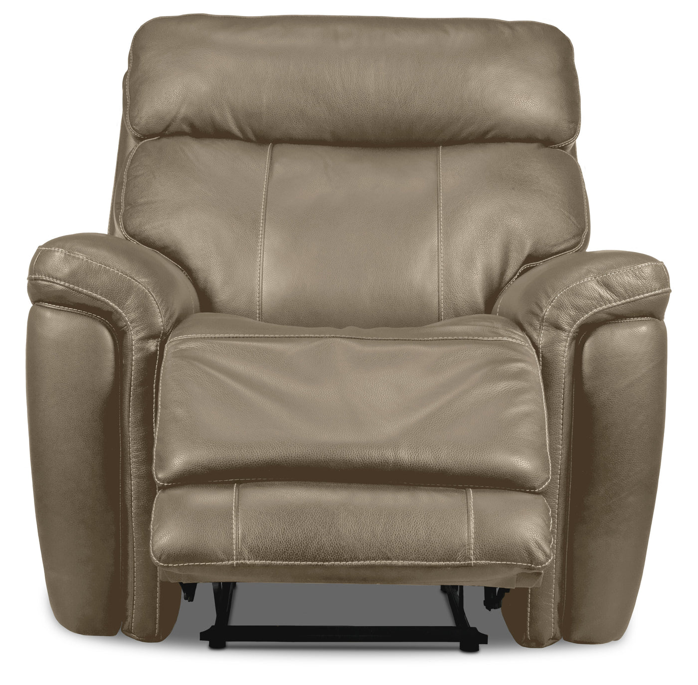 Stallion Dual Power Recliner - Pebble