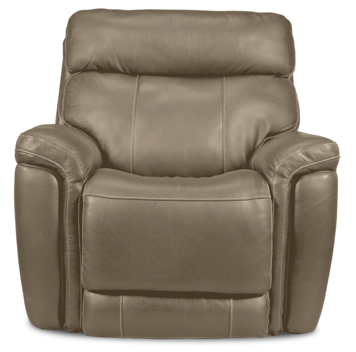 Stallion Dual Power Recliner - Pebble