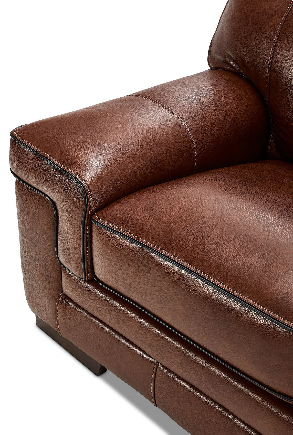 Stampede Loveseat - Cognac