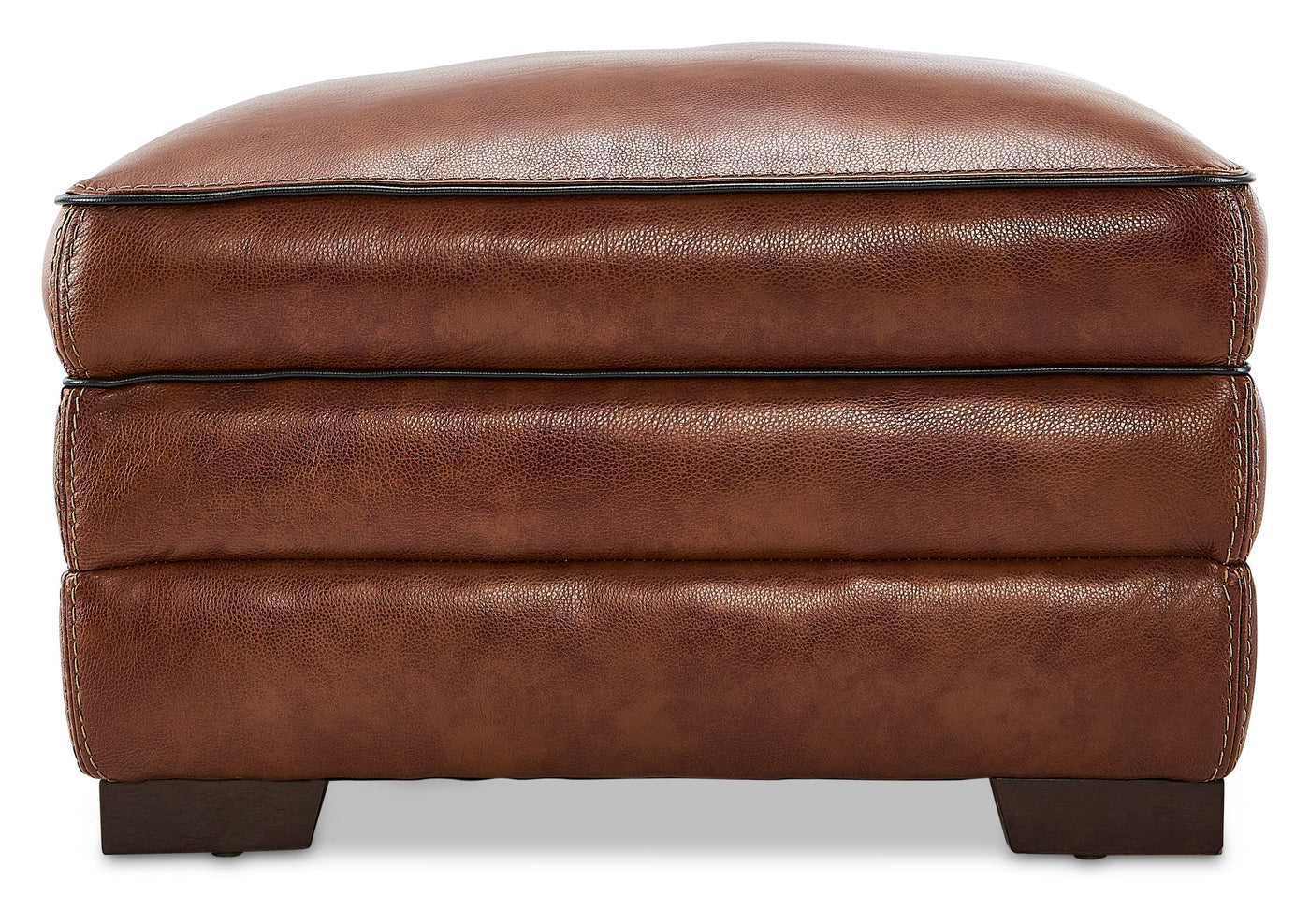 Stampede Ottoman - Cognac