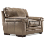 Stampede Leather Chair - Buff