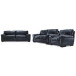 Stampede 3 Pc. Living Room Package - Cobalt