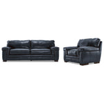 Stampede 2 Pc. Living Room Package w/ Chair - Cobalt