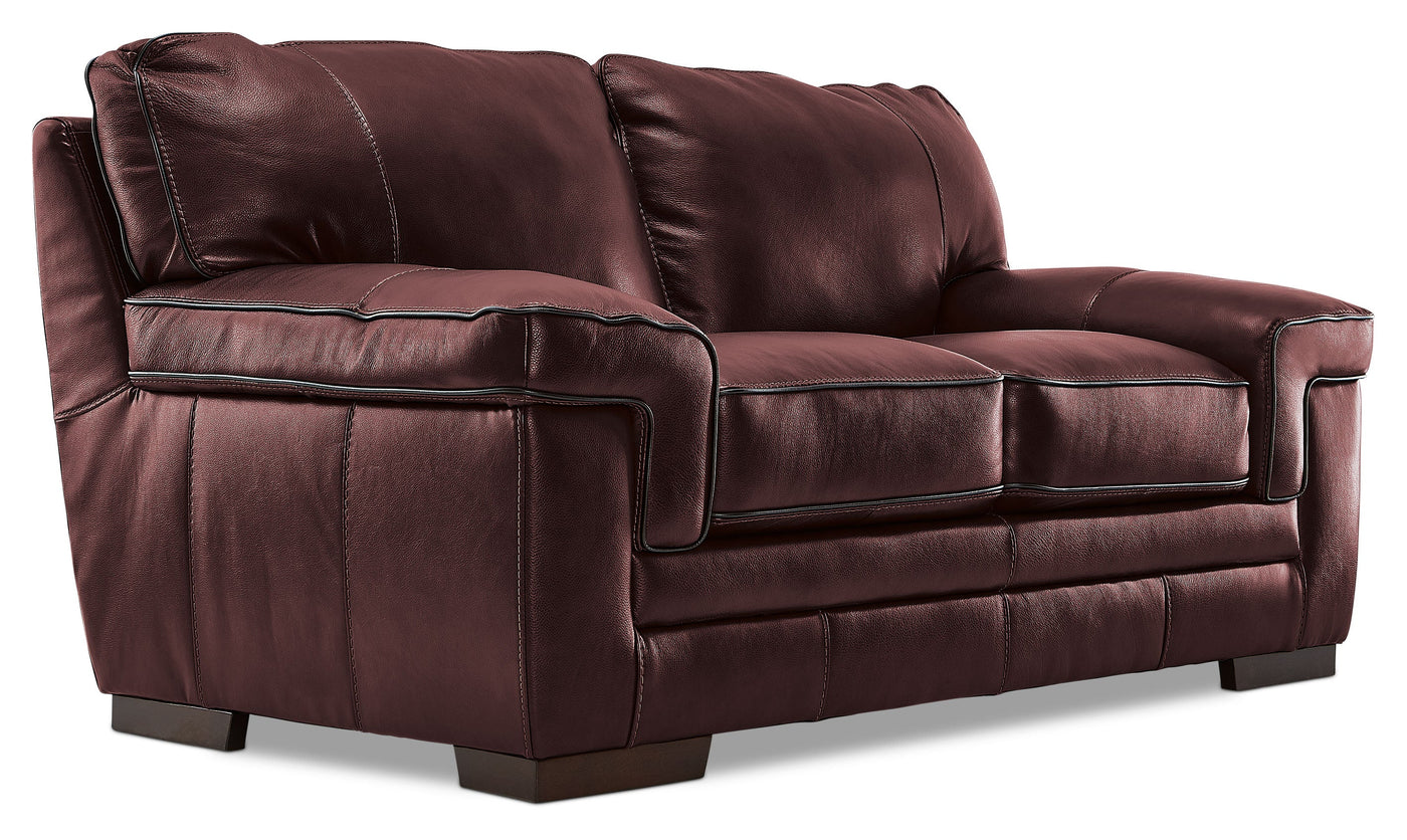 Stampede 2 Pc. Living Room Package w/ Loveseat - Salsa