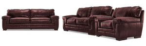 Stampede 3 Pc. Living Room Package - Salsa