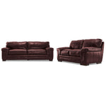Stampede 2 Pc. Living Room Package w/ Loveseat - Salsa
