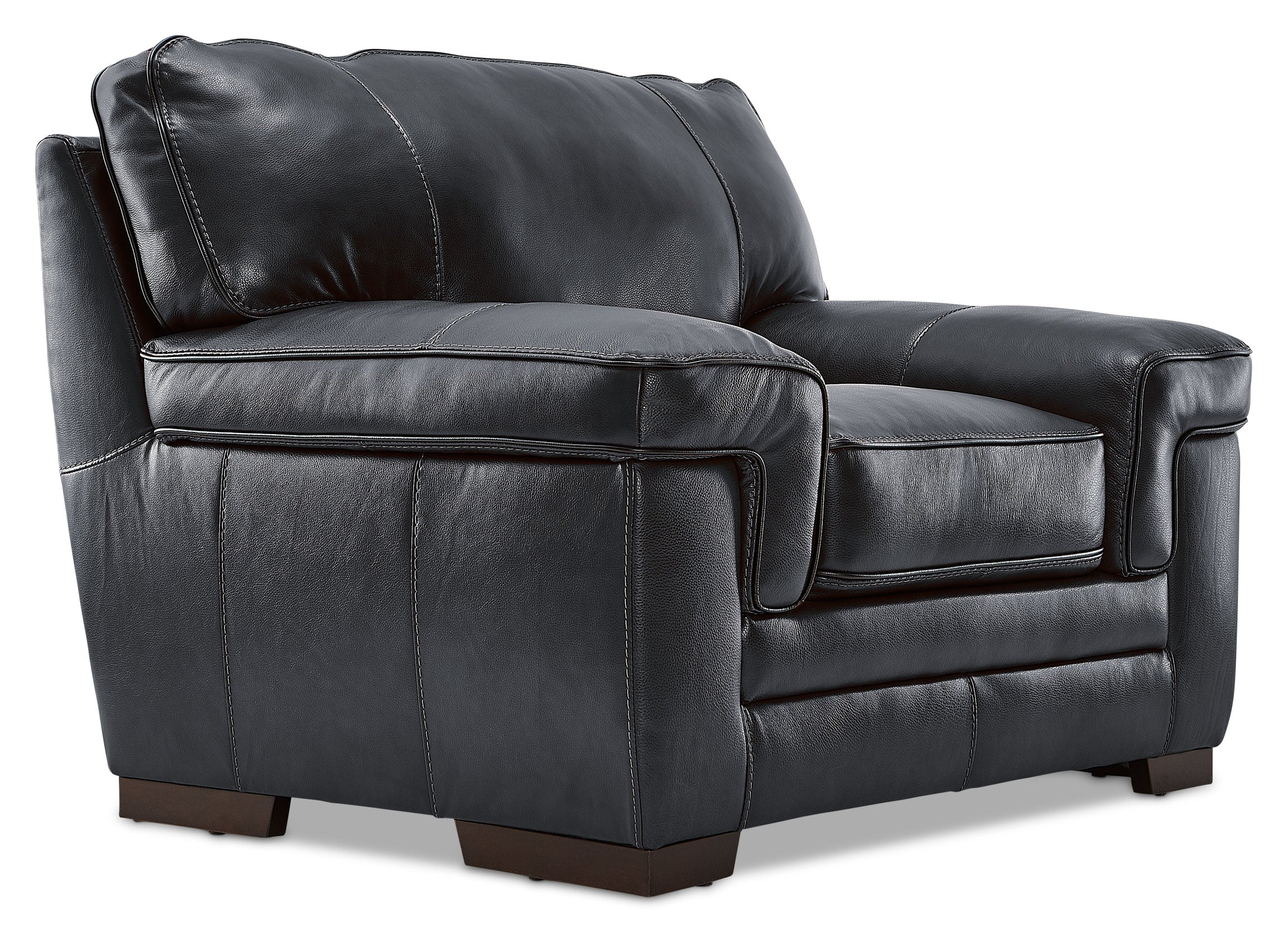 Stampede 2 Pc. Living Room Package w/ Chair - Charcoal