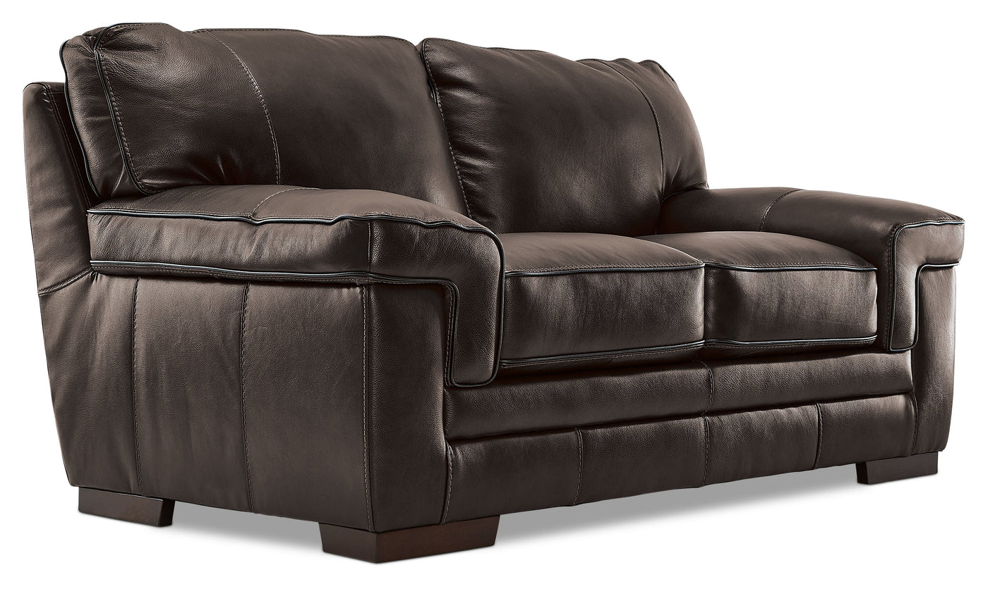 Stampede Loveseat - Hazelnut