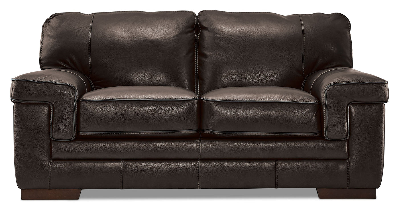 Stampede Loveseat - Hazelnut