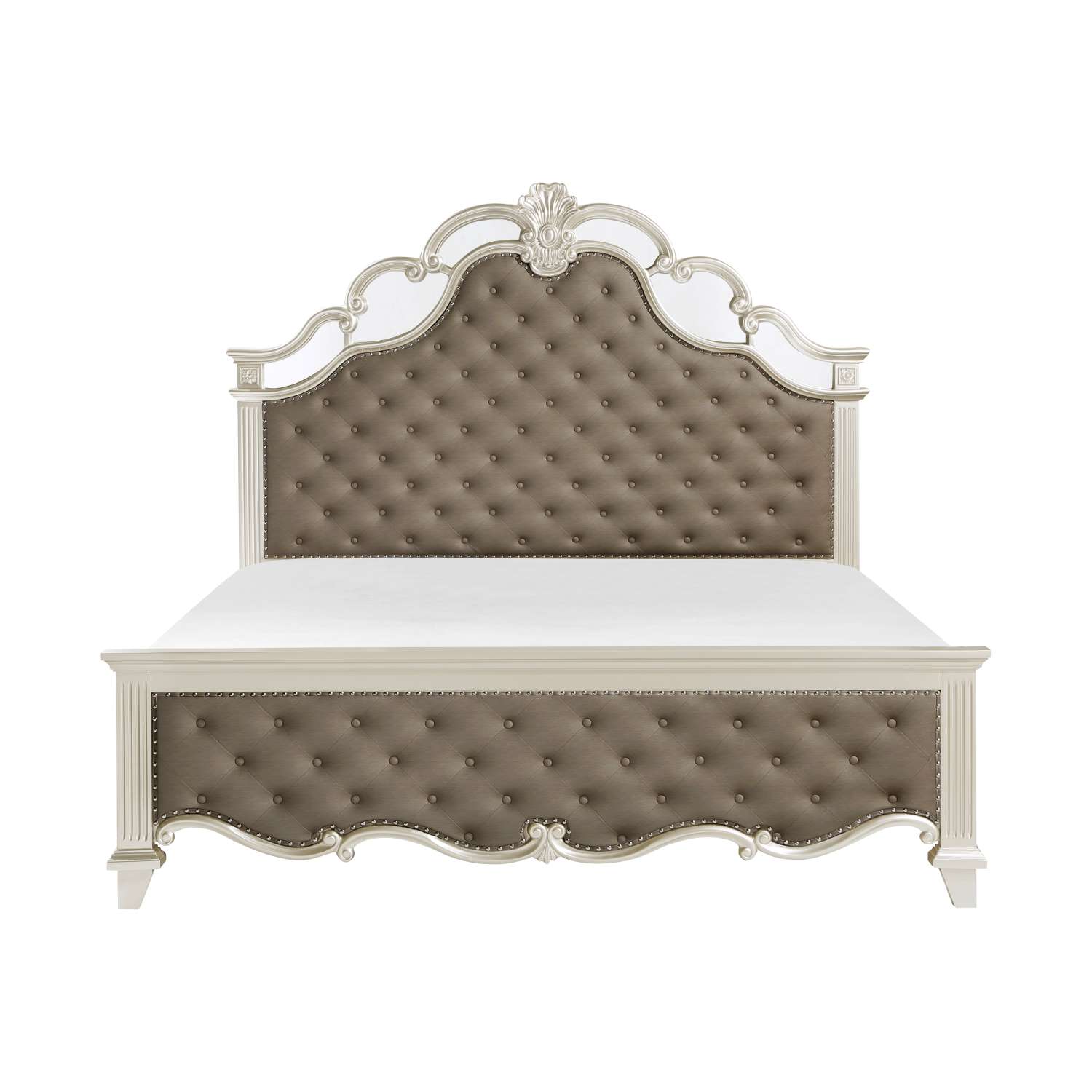 Ever 6-Piece King Bedroom Package - Champagne