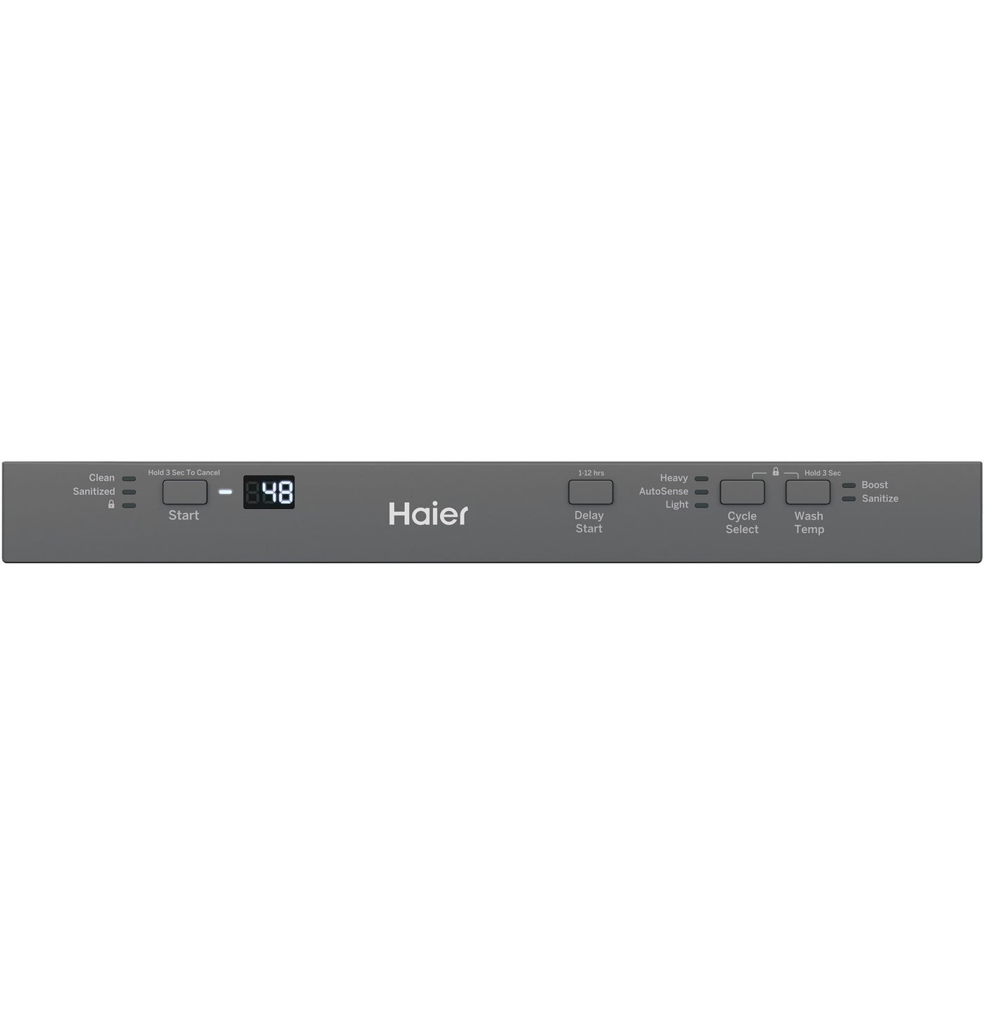 Haier Stainless Steel 18" Dishwasher- QDT125SSLSS