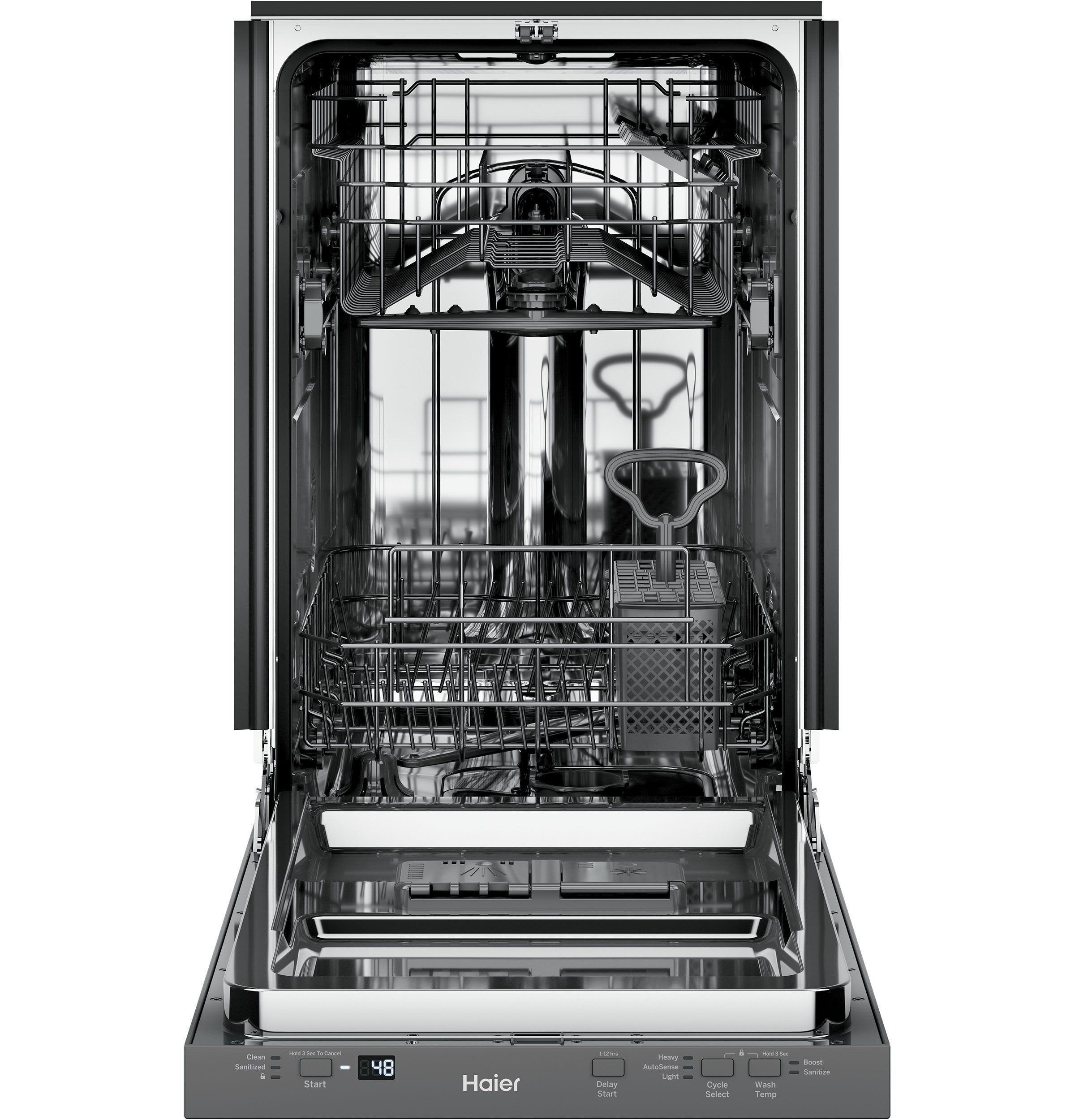 Haier Stainless Steel 18" Dishwasher- QDT125SSLSS