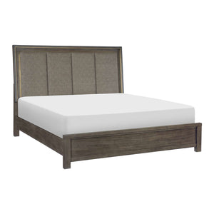 Amara 3-Piece Queen Bed - Greyish Brown